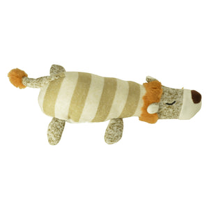 Löwe in Strickoptik Kuscheltier