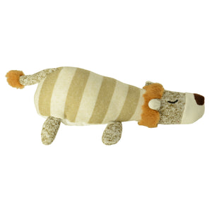 Löwe in Strickoptik Kuscheltier