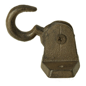 Vintage Kleiderhaken aus Gusseisen