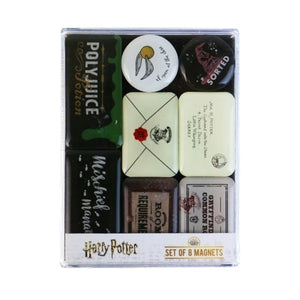 Harry Potter Artefakte Kühlschrankmagnete im 8er Set