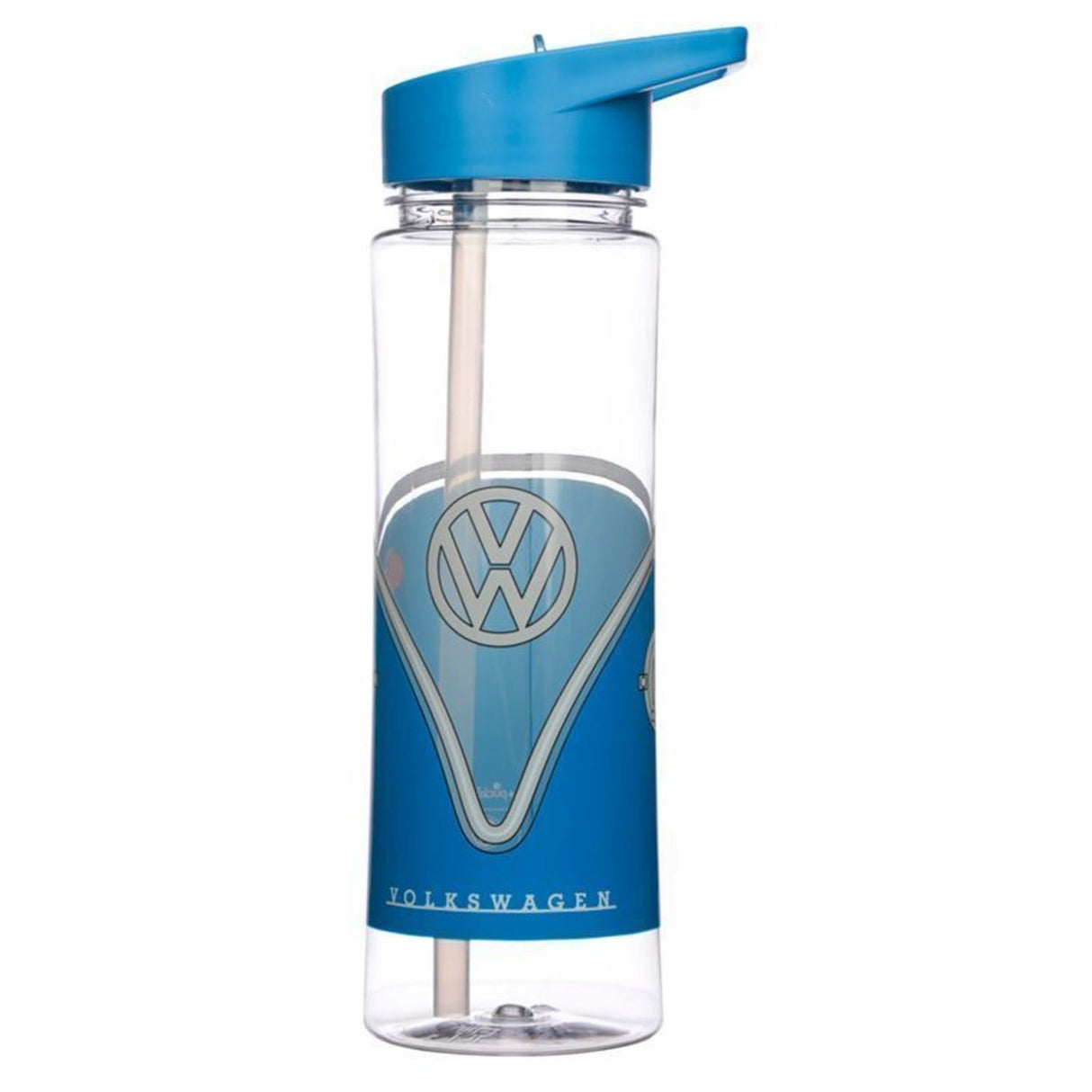 Volkswagen VW T1 Bus Trinkflasche in blau