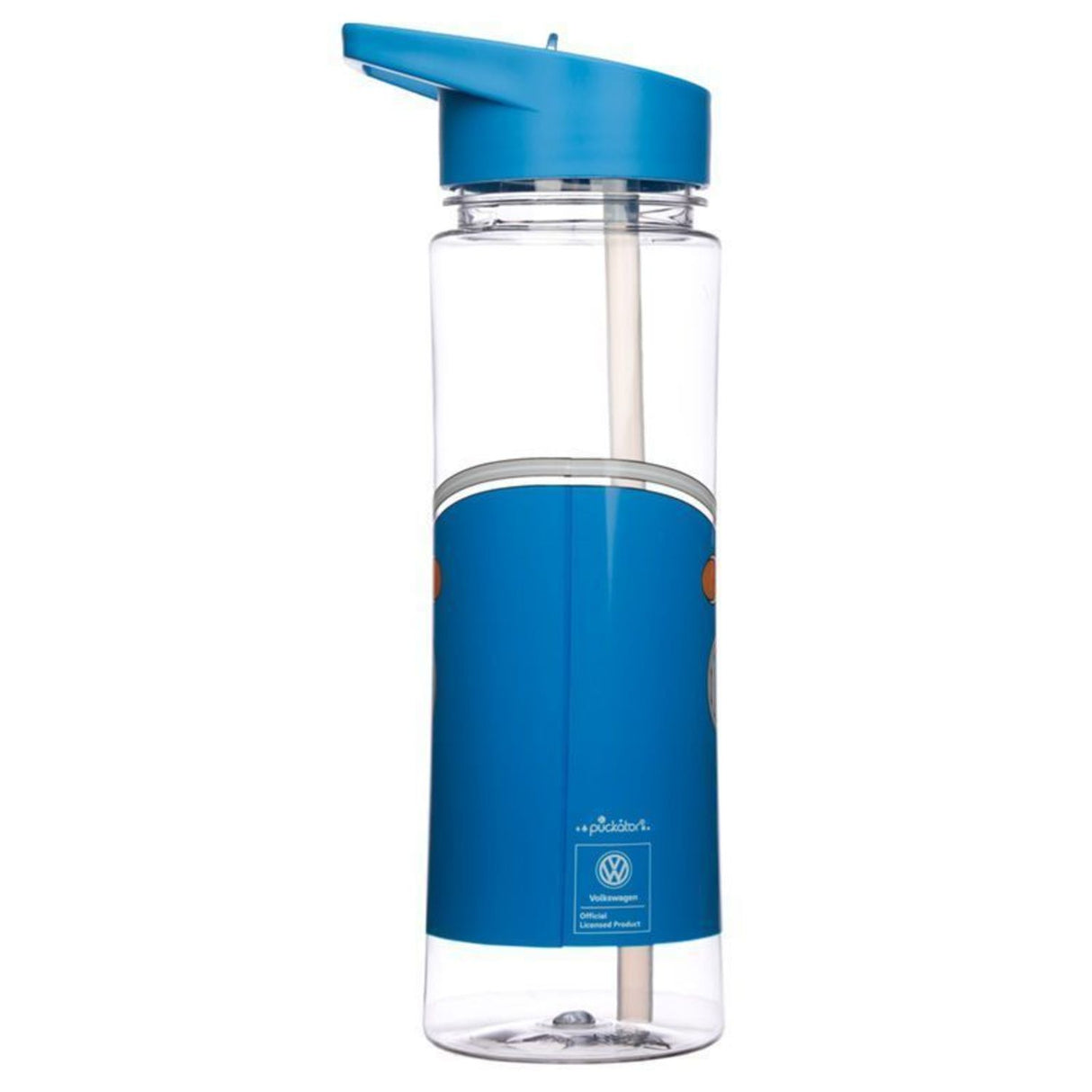 Volkswagen VW T1 Bus Trinkflasche in blau
