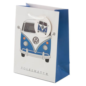 Volkswagen VW T1 Bus Geschenktüte in blau