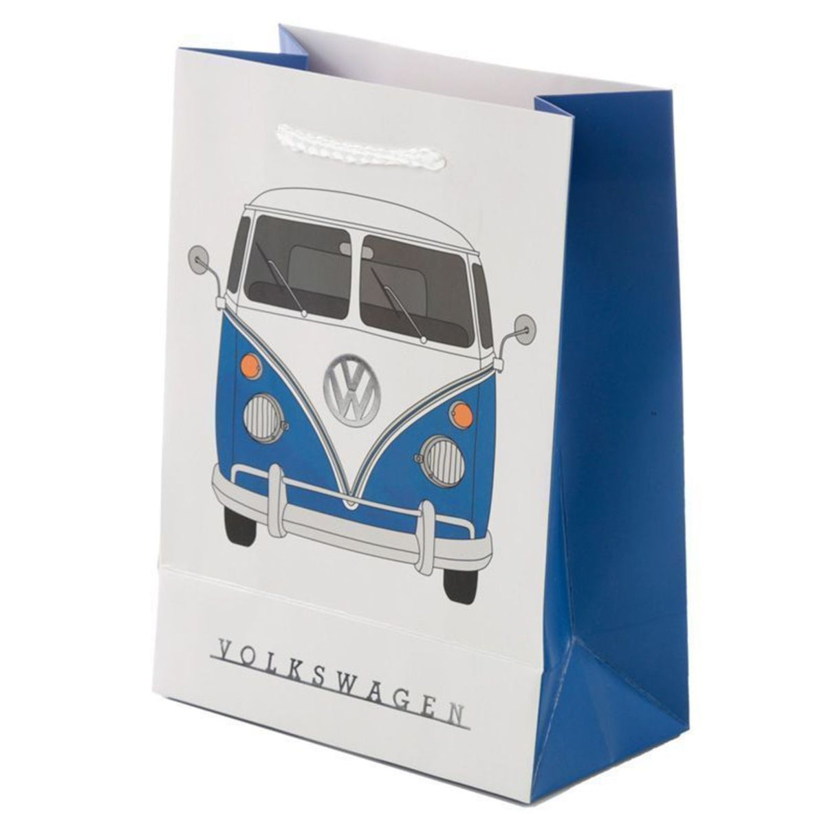 Volkswagen VW T1 Bus Geschenktüte in blau