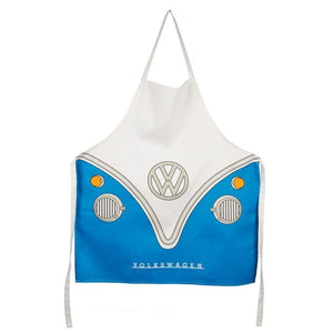 Volkswagen VW T1 Bus Kochschürze in blau