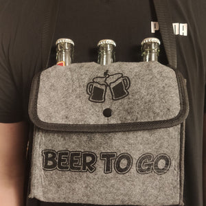 Beer to go Tragetasche für 3 Bier