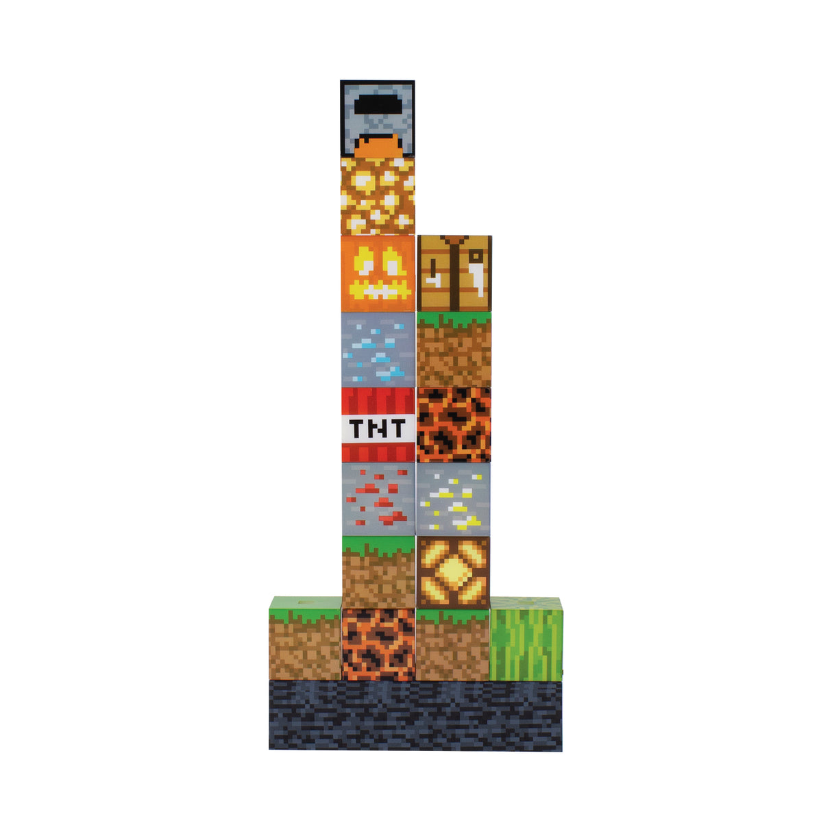 Minecraft Block Dekolampe mit 16 Blöcken