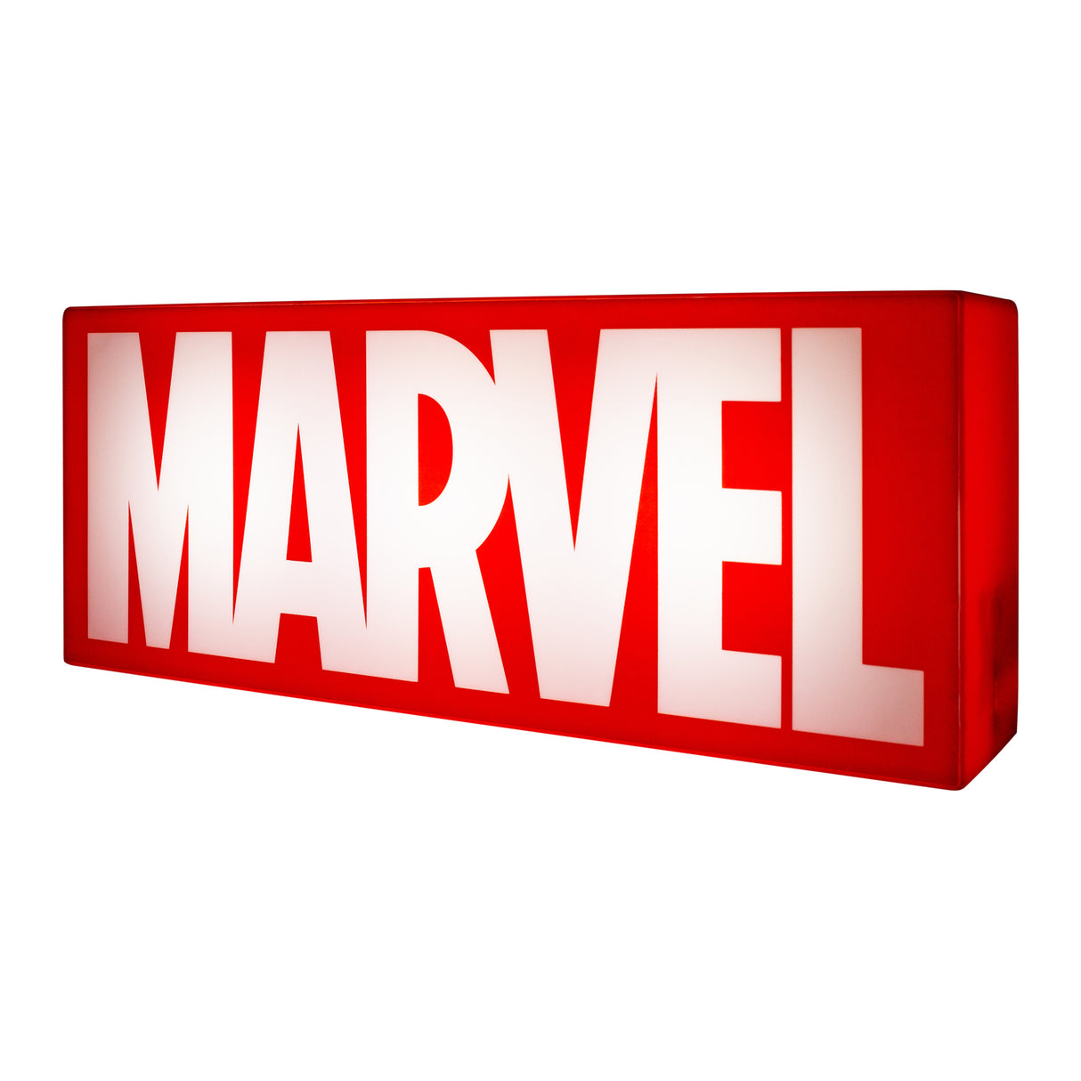 Marvel Logo Dekolampe mit zwei Leuchtmodi