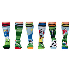 Free Kick Fußball Oddsocks Socken in 39-46 im 6er Set