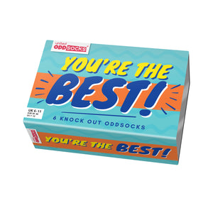 You're the Best Oddsocks Socken in 39-46 im 6er Set