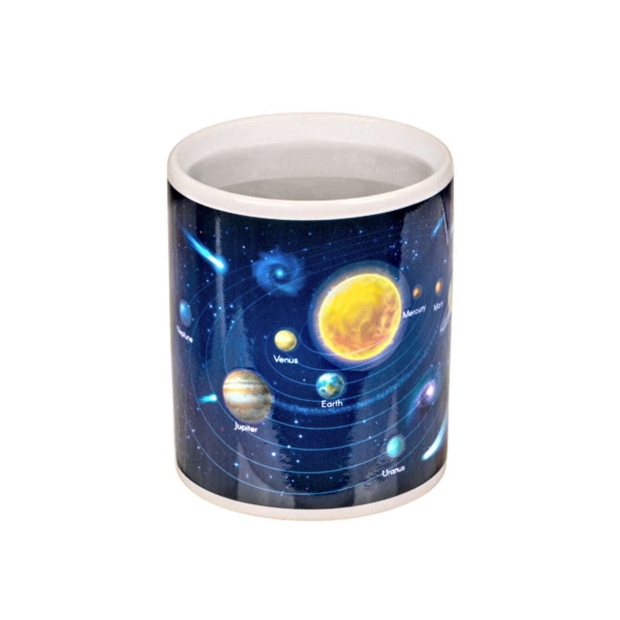 Sonnensystem Kaffeebecher mit Wärmeeffekt
