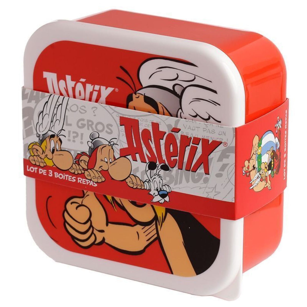Asterix, Obelix & Idefix Vesperdosen im 3er Set