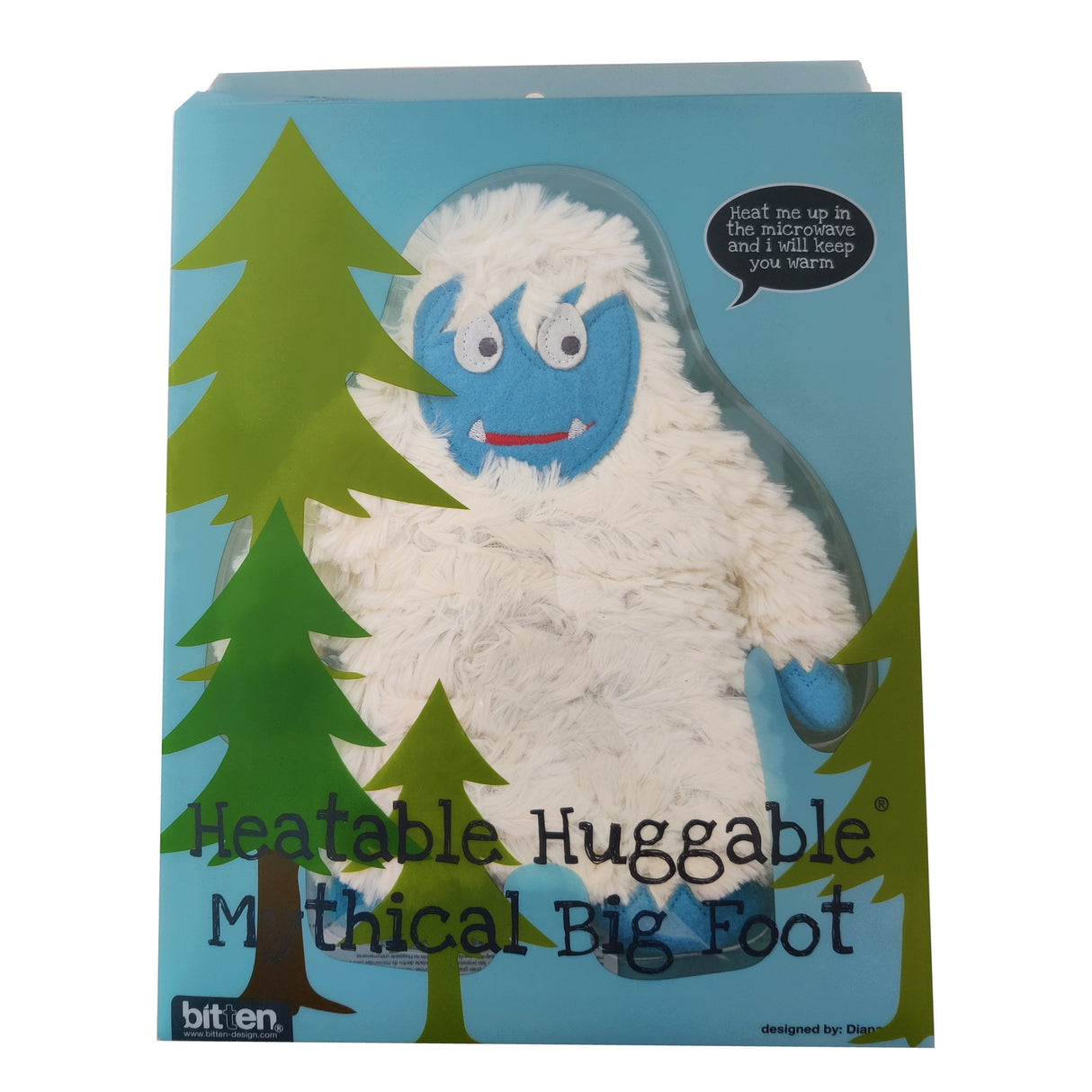 Eismonster Körnerkissen mit Lavendelduft