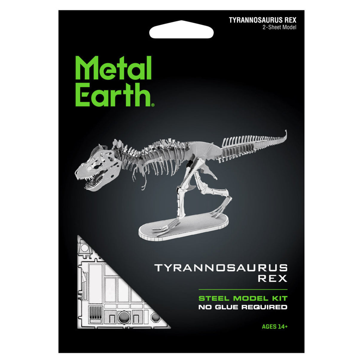 Tyrannosaurus Rex 3D Modellbausatz aus Metall