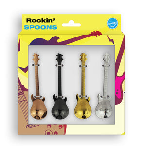 Gitarre Kaffeelöffel im 4er Set