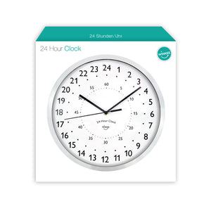 24 Stunden Wanduhr