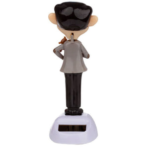 Mr. Bean und Teddy Solarfigur