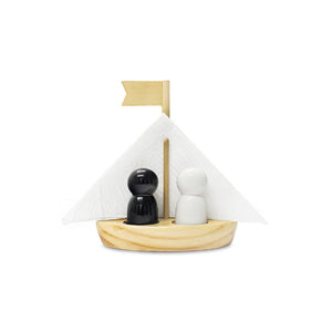 Segelboot Salz- und Pfefferstreuer Set