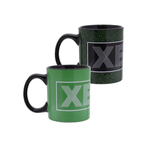 Xbox Schriftzug Kaffeebecher mit Wärmeeffekt